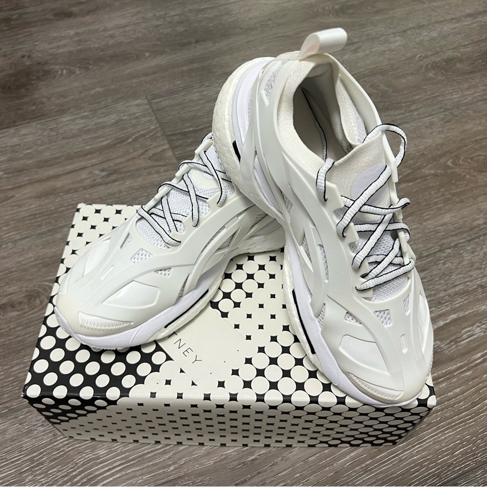 Adidas by Stella McCartney aSMC SOLARGLIDE sneakers, white, size 8 - Picture 3 of 9